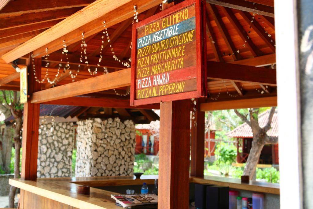 Biru Meno Beach Bungalows Gili Meno Exterior foto